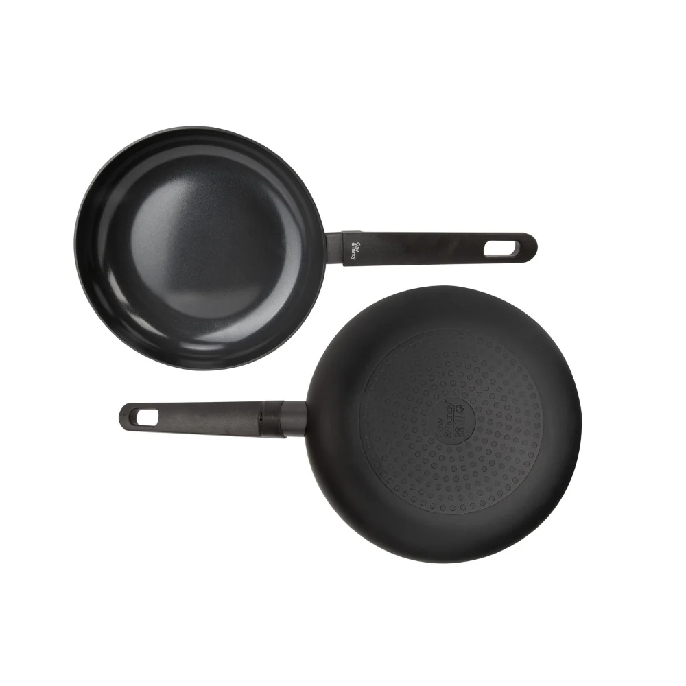Full Black Ceramic Frying Pan