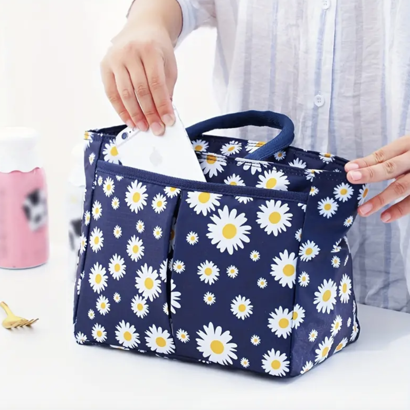 40 off on 2Pocket Insulated Lunch Tote Bag OneDayOnly