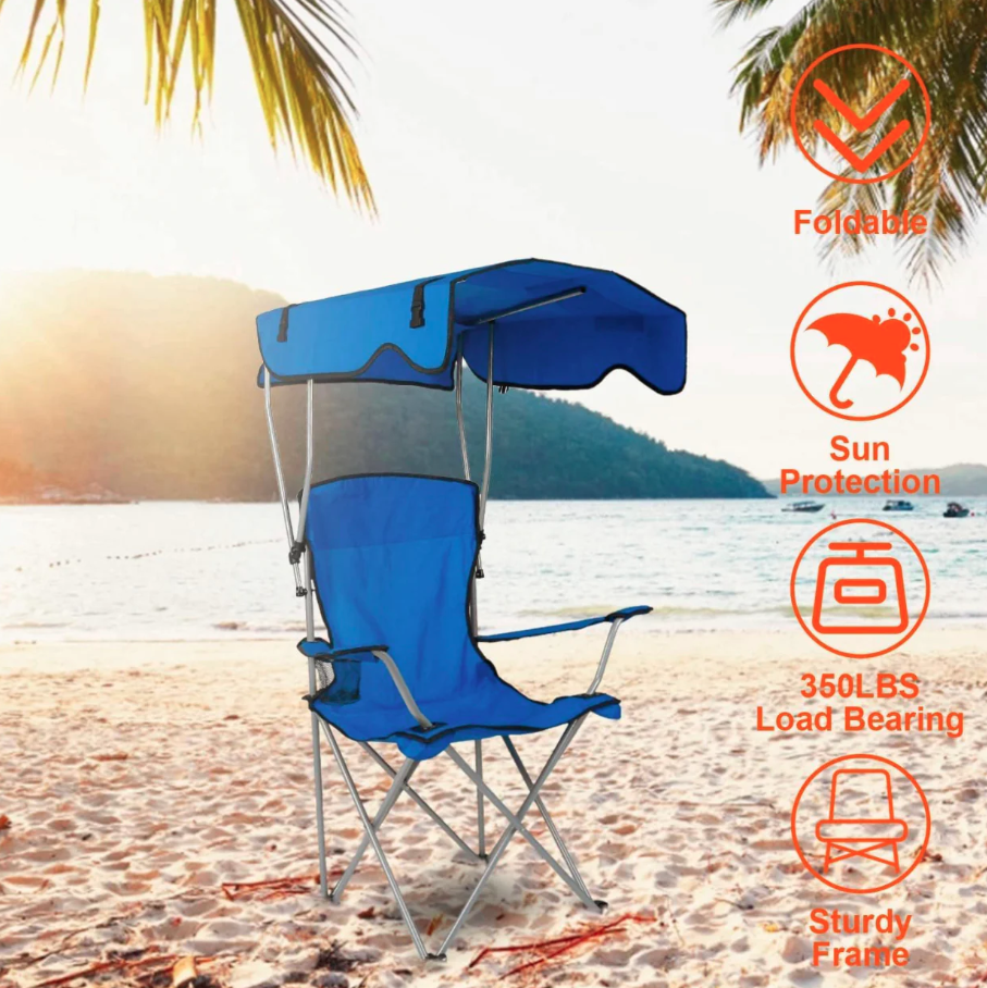 Chair Rio Brands Total Sun Block Clamp On Umbrella Chair