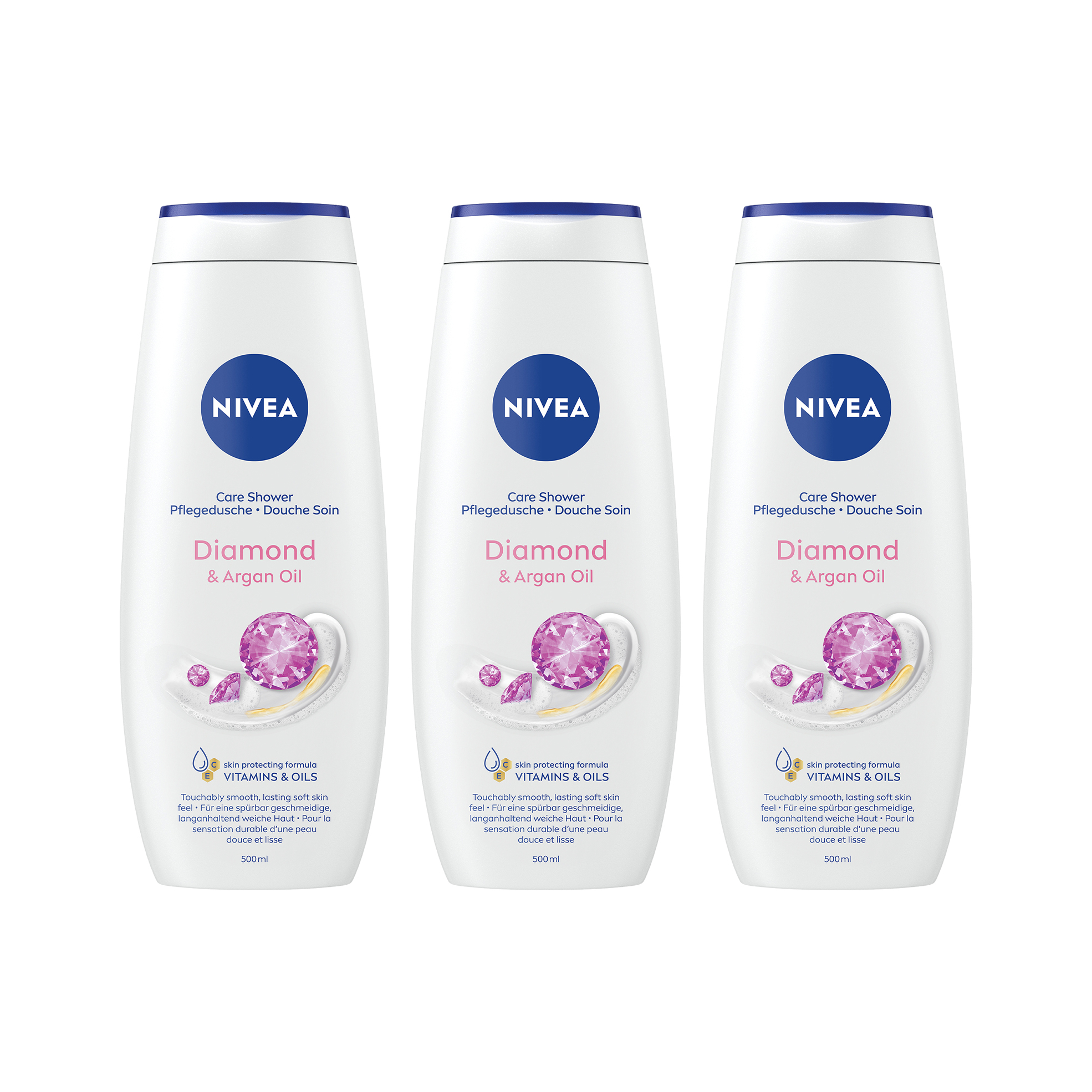 3x Diamond & Argan Oil - Bundle Contents