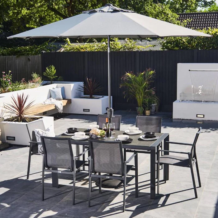 Umbrella not included