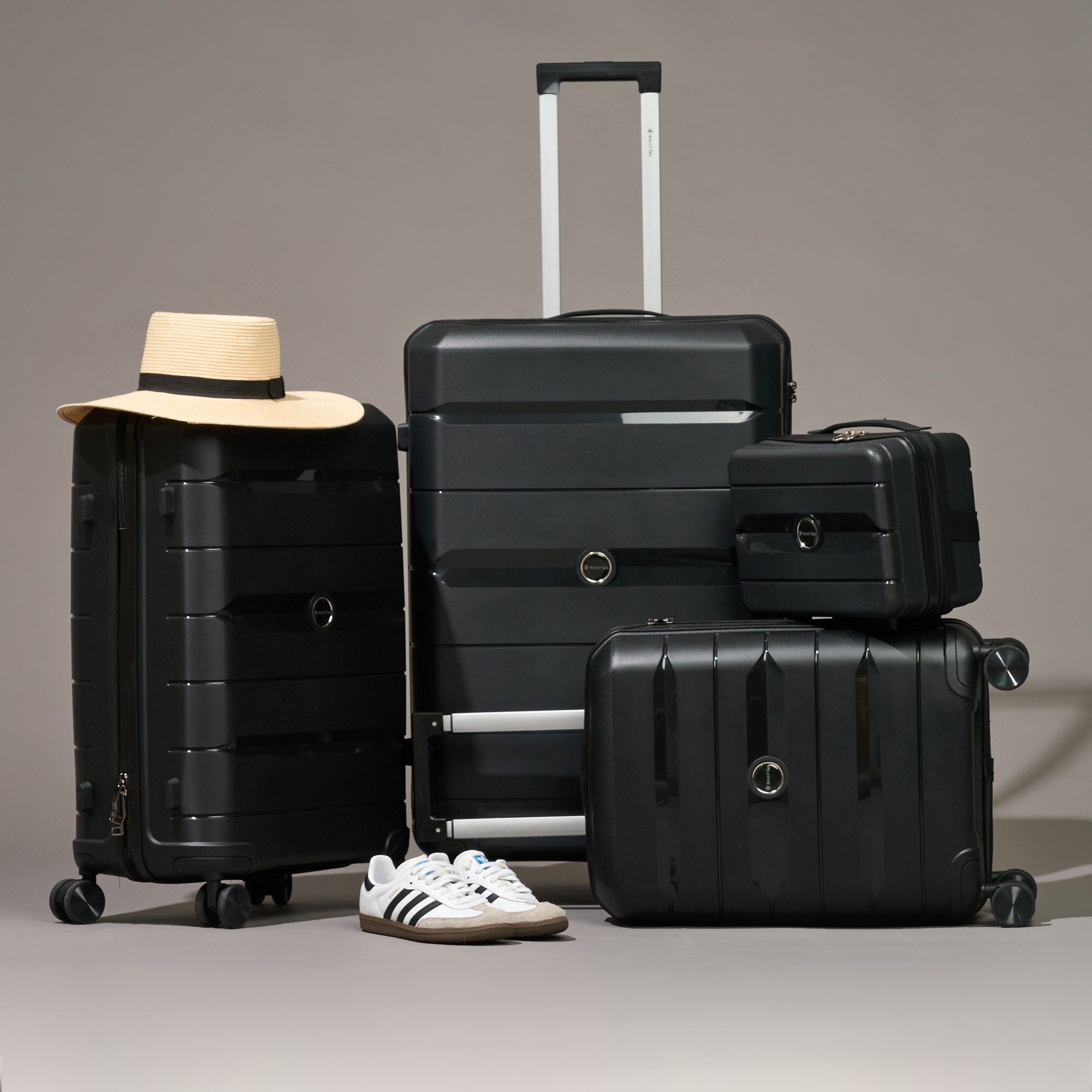 48% off on 4-Piece Expandable Luggage Set | OneDayOnly