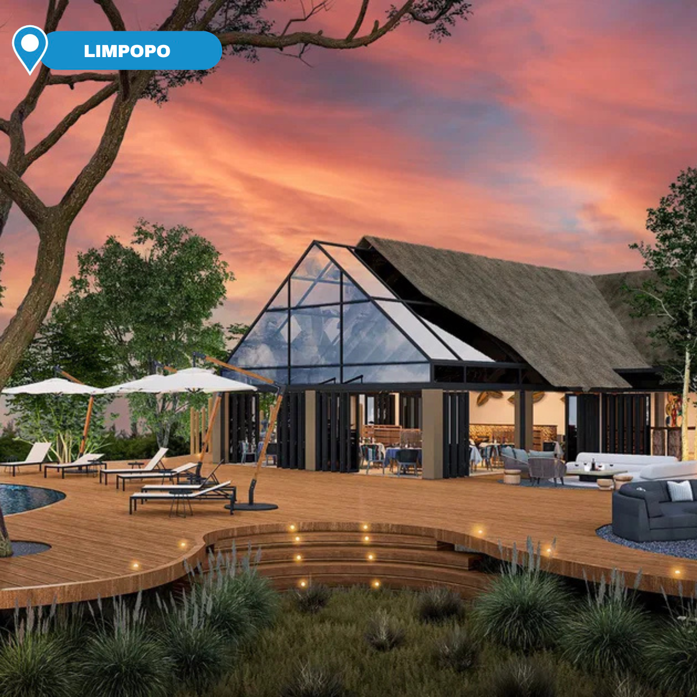 2-Night Stay at the 4* Luxury Conservation Lodge for 2 People Sharing