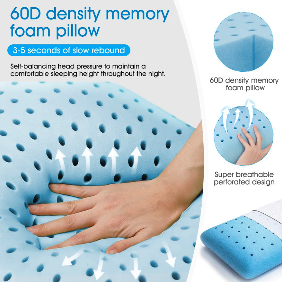 Ubuy Pharmedoc Memory Foam Pillow With Cooling Gel Top 31 - Main Image