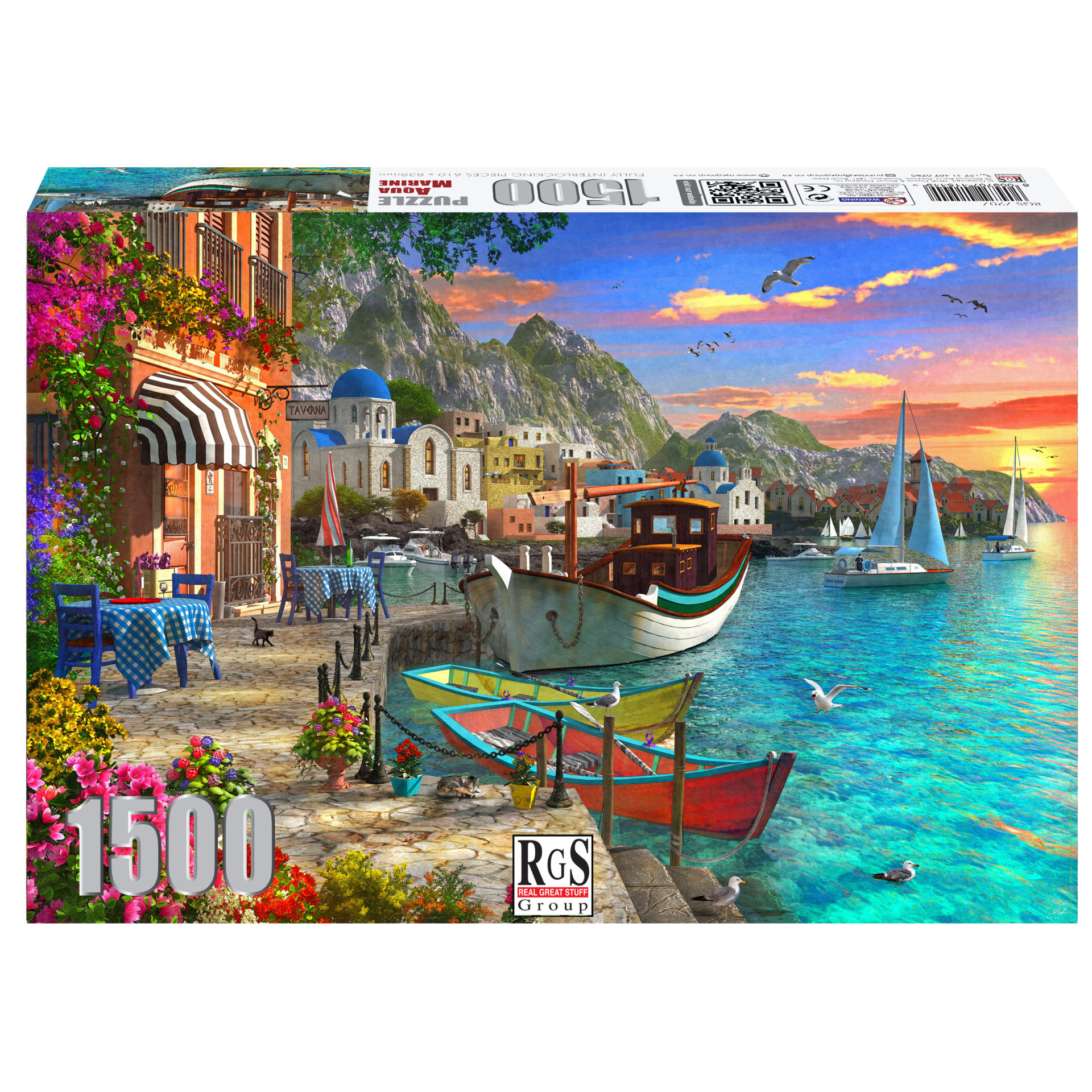 1500-Piece Aqua Marine