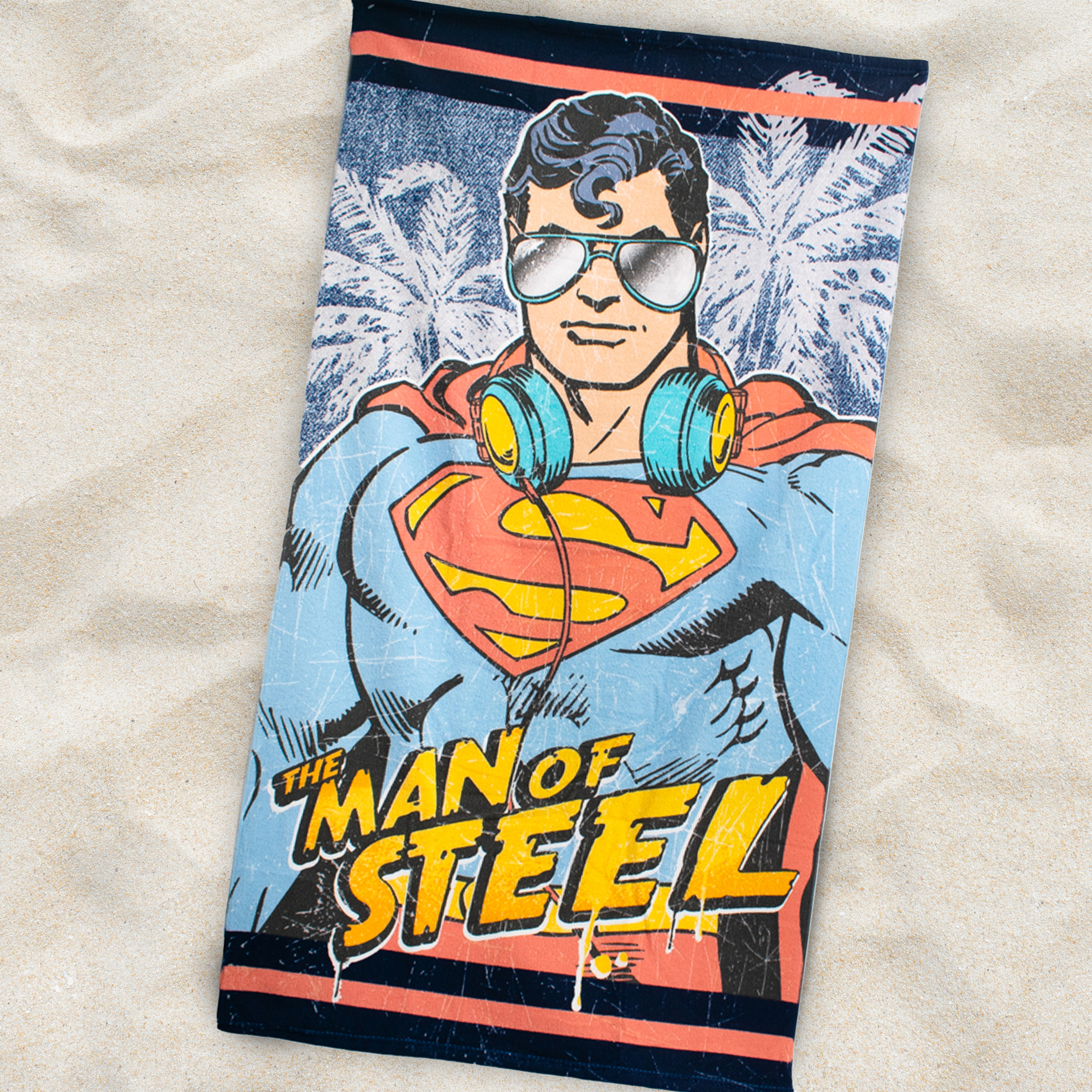 Super Star Skater Beach Towel 30x60" | Absorbent & Soft, CafePress Unique Design Towel - View #6