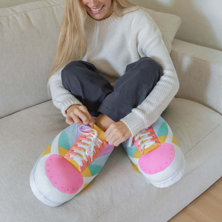 Drippers® Sneaker Sloffen - One Size Fits All - Zebra - Pantoffels - Geïnspireerd door