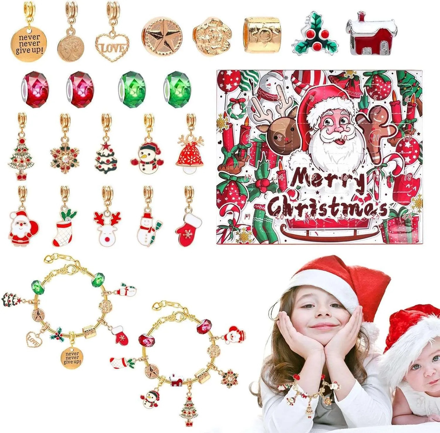 42 off on DIY Bracelet Christmas Advent Calendar OneDayOnly