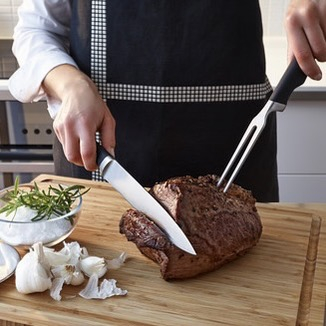 31 off on Carving Knife and Curved Fork Set OneDayOnly