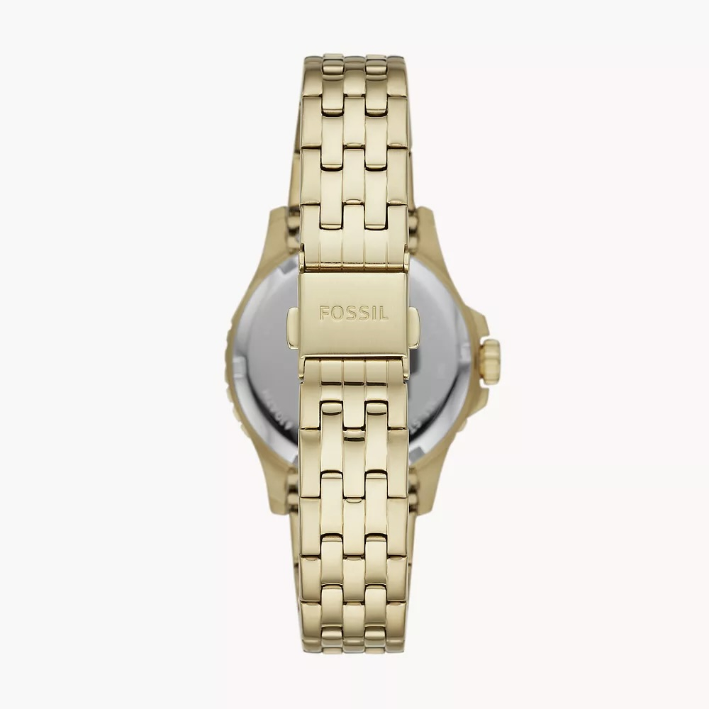 50% off on Fossil Ladies FB-01 Gold Watch OneDayOnly