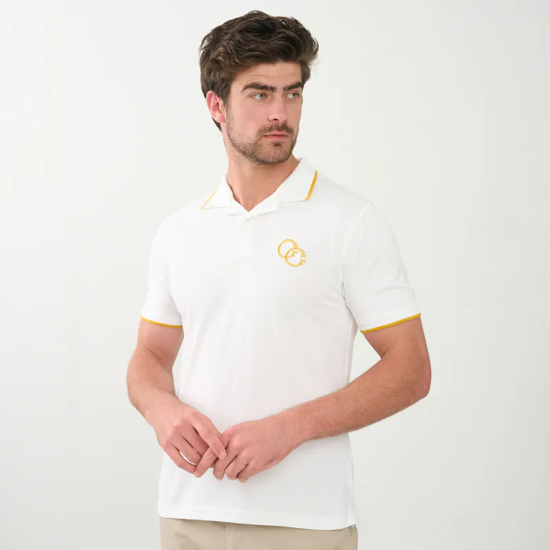 White/Yellow Logo