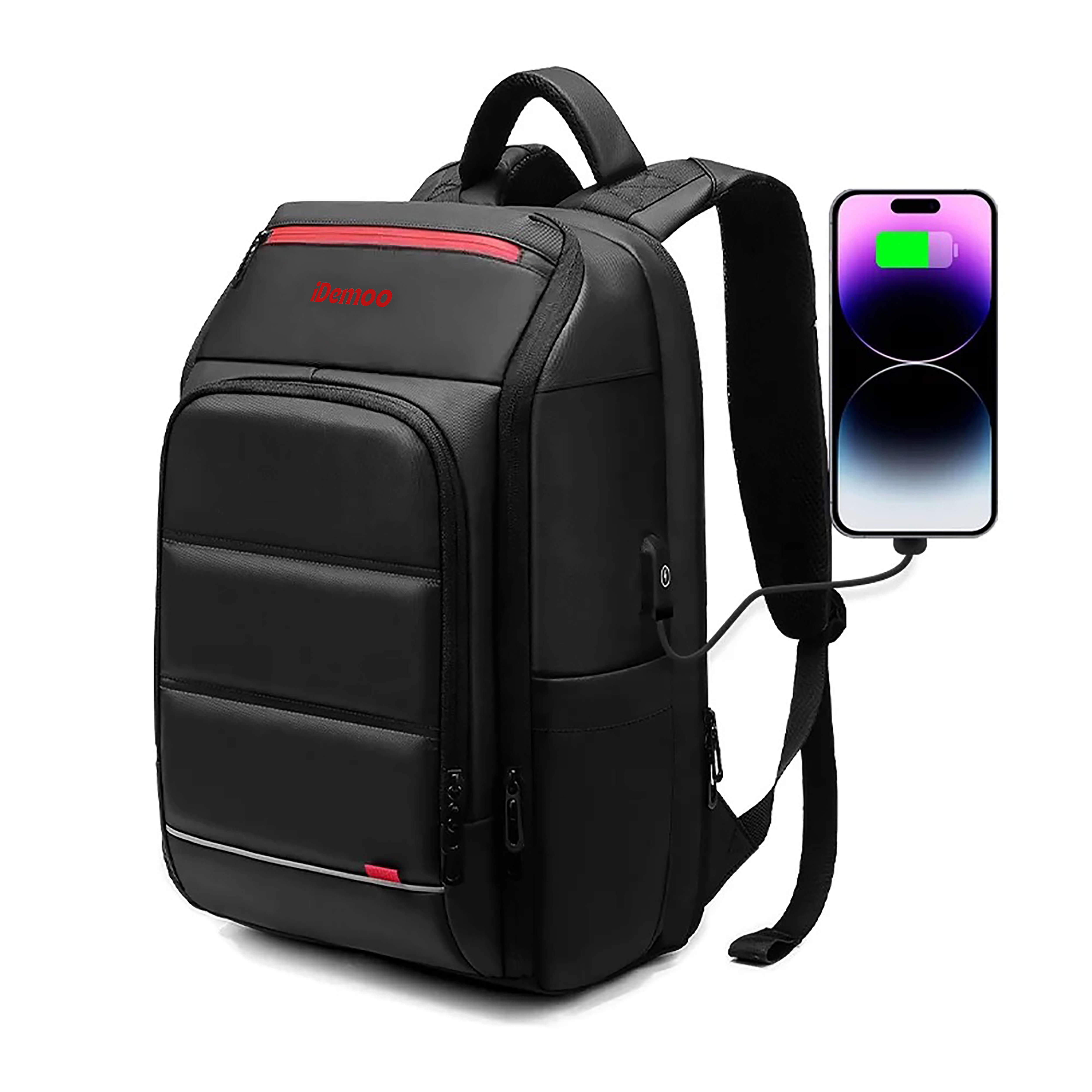 16-Inch Anti-Theft Atacama Laptop Backpack with USB Charging Port