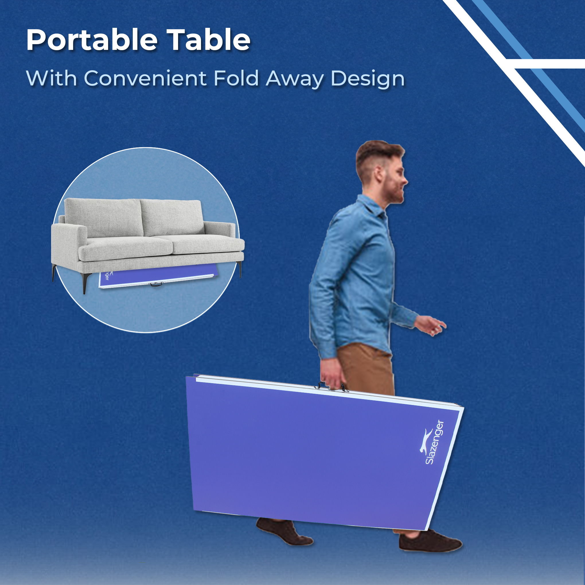 40% off on Foldable Table Tennis Table with Net | OneDayOnly