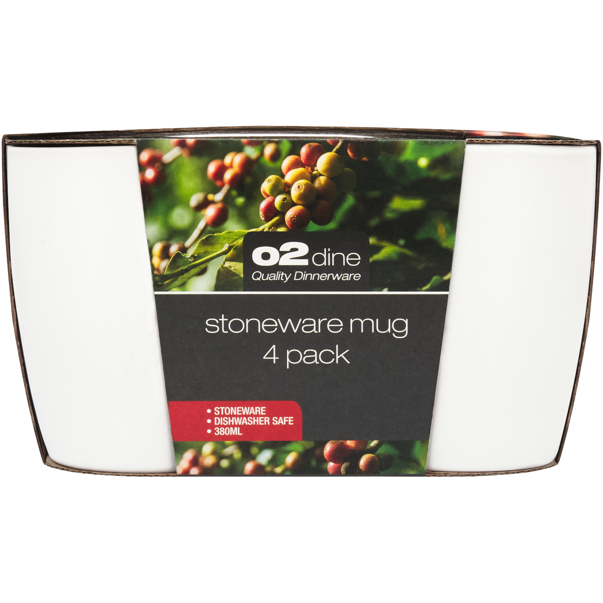 21% off on O2 4x 380ml Stoneware Mug Set | OneDayOnly