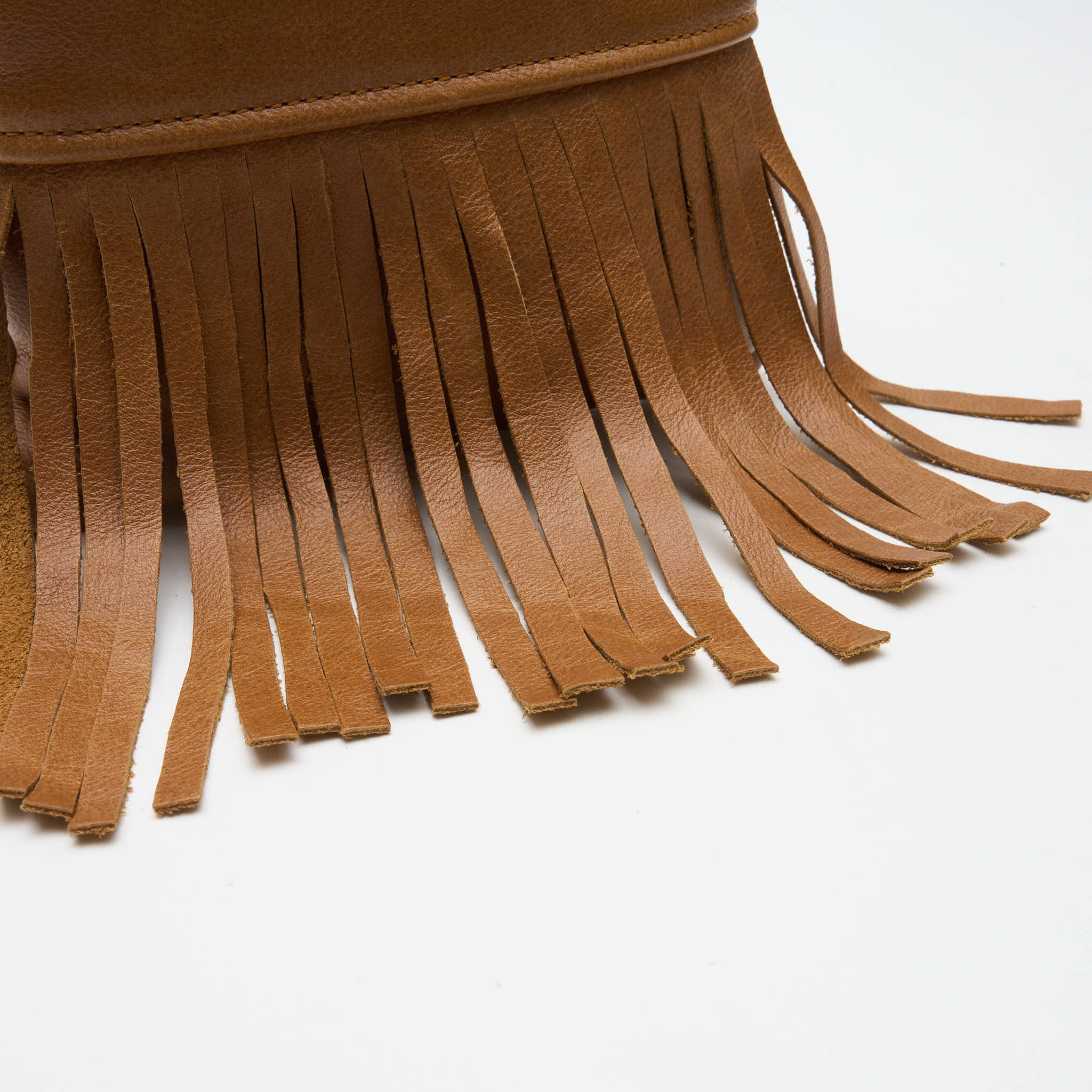 55% off on Genuine Leather Fringe Crossbody Bag | OneDayOnly