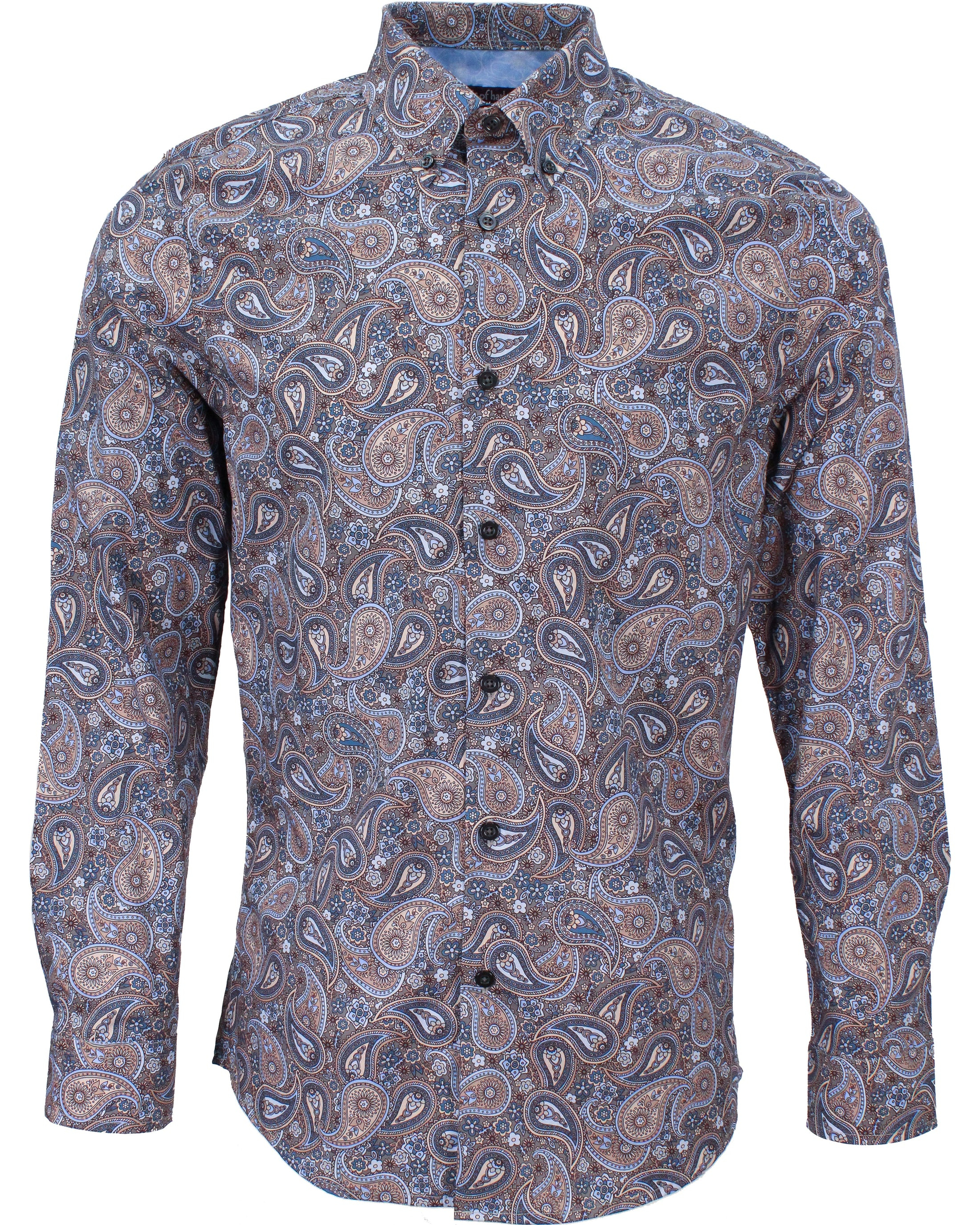 Trippy Paisley Grey