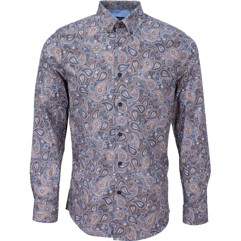 Trippy Paisley Grey
