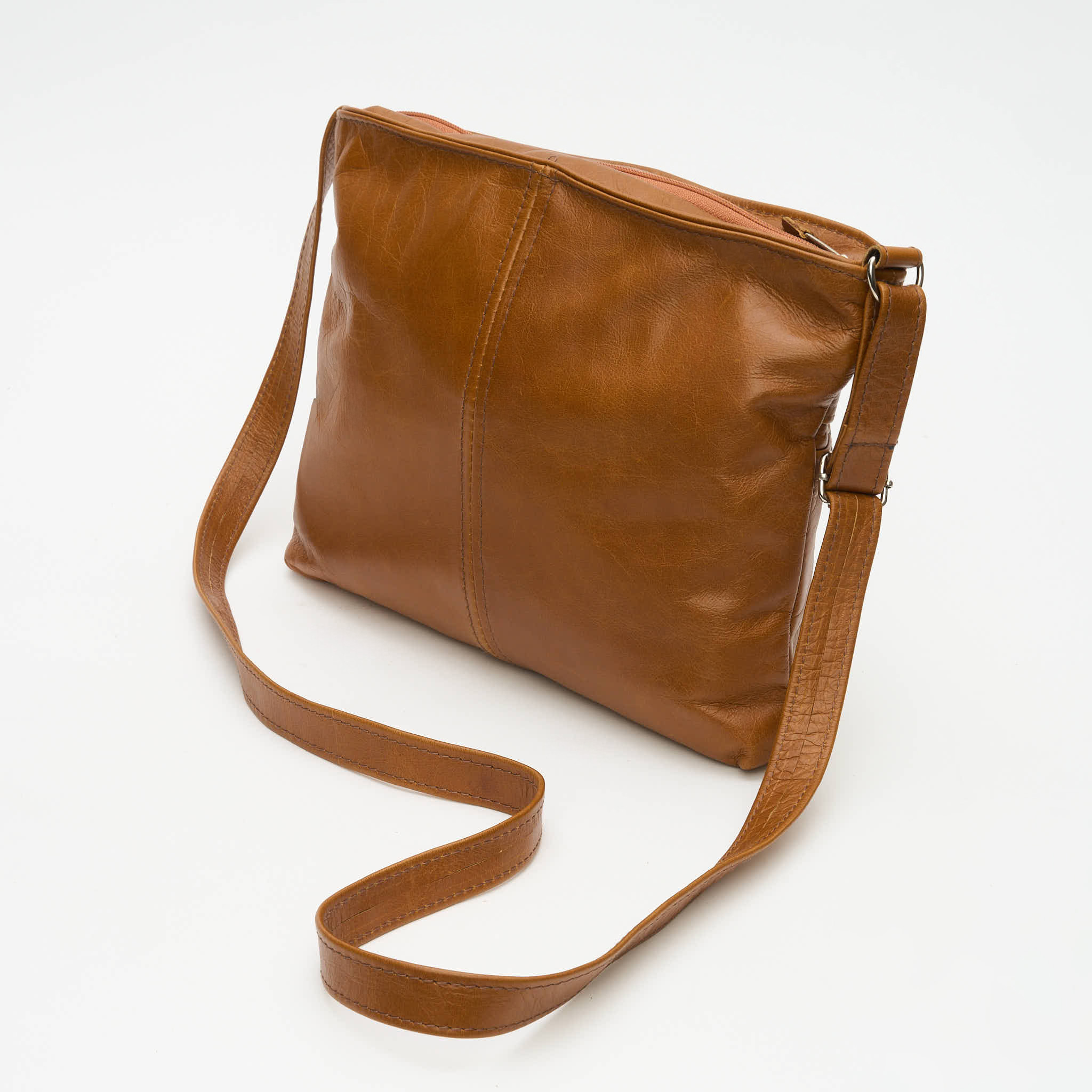 58% off on Zamada Leather Minimal Crossbody Bag | OneDayOnly