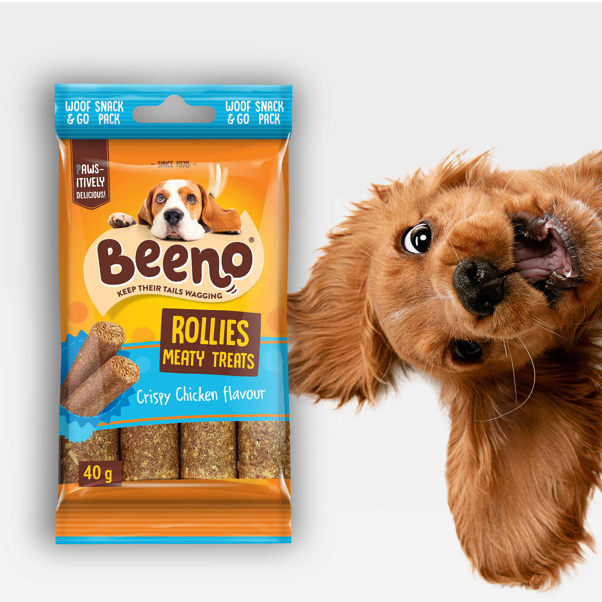 41% off on Beeno 20x 40g Rollies Meaty Treats | OneDayOnly