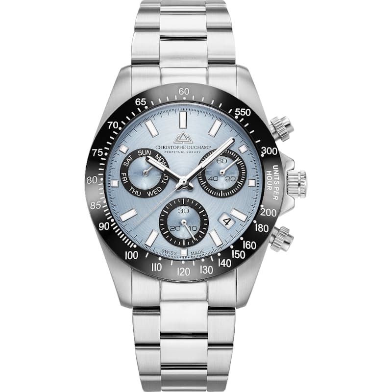 Silver, Black & Ice Blue