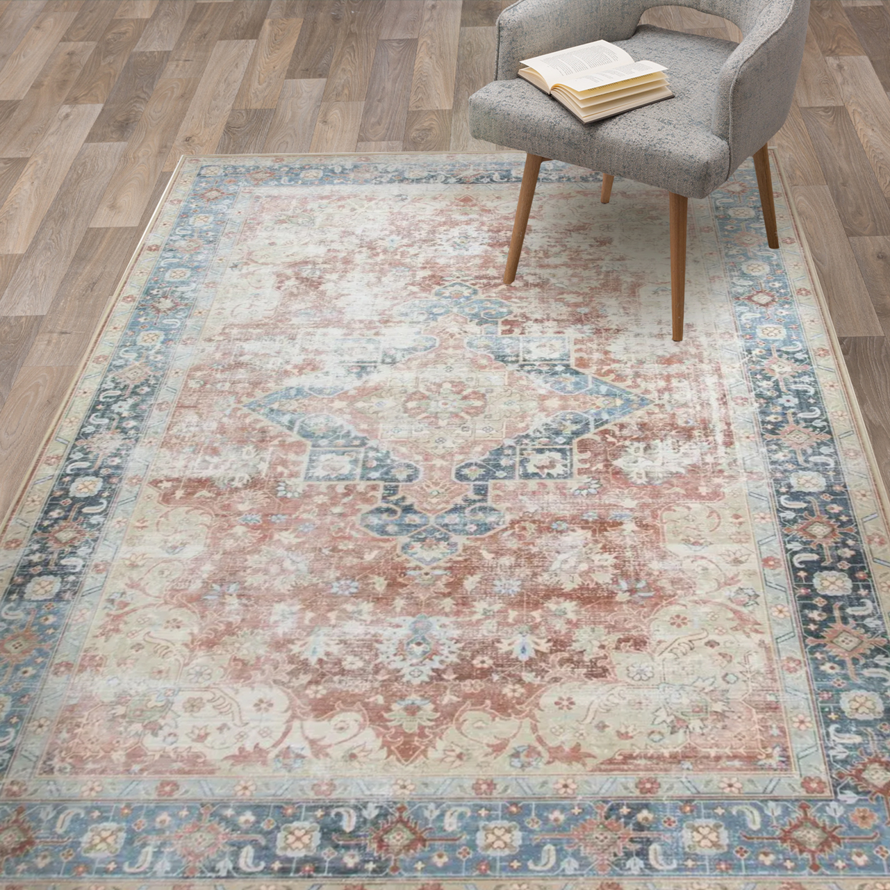 Solar Vintage Diamond Runner