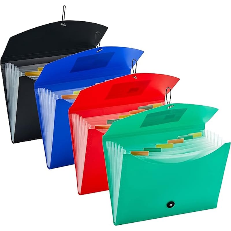 34% off on 7-Pocket Expanding File Folders | OneDayOnly