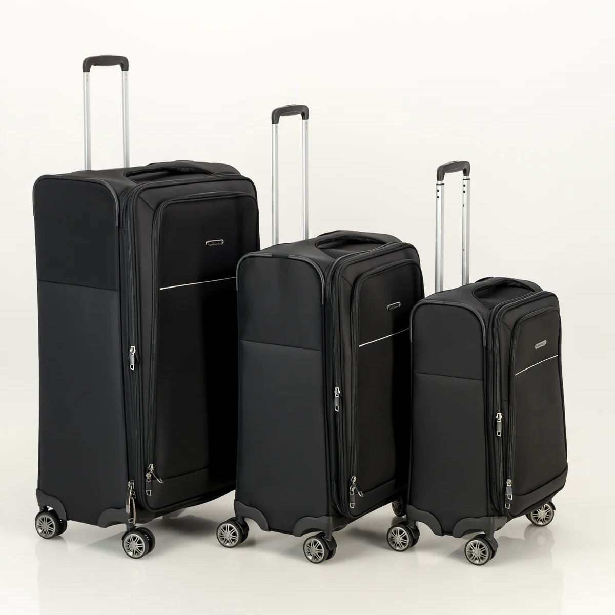 3-Piece X-Lite 4 Wheel Spinner Luggage Set with TSA Locks