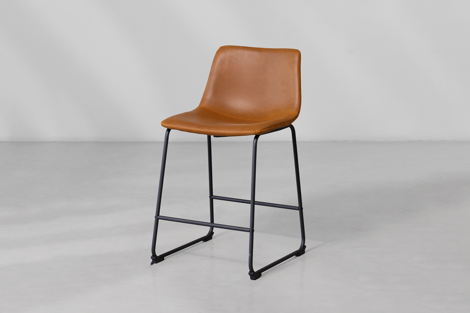 Counter Bar Chair- Tan