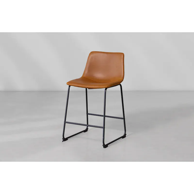 Counter Bar Chair- Tan