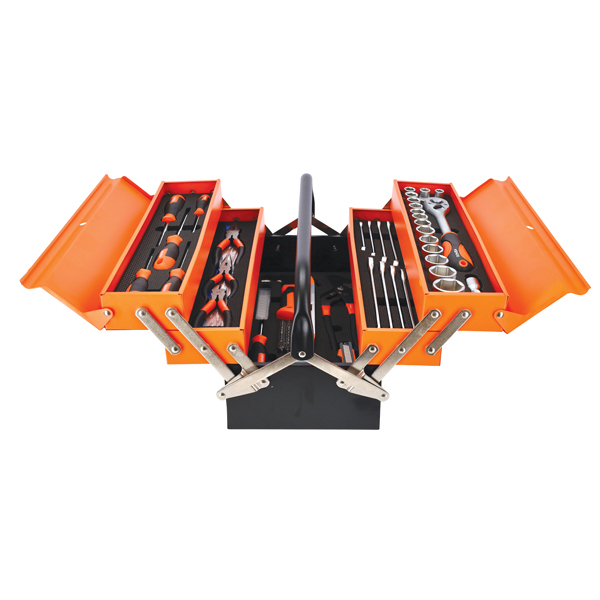81-Piece 5-Tier Cantilever Tool Box