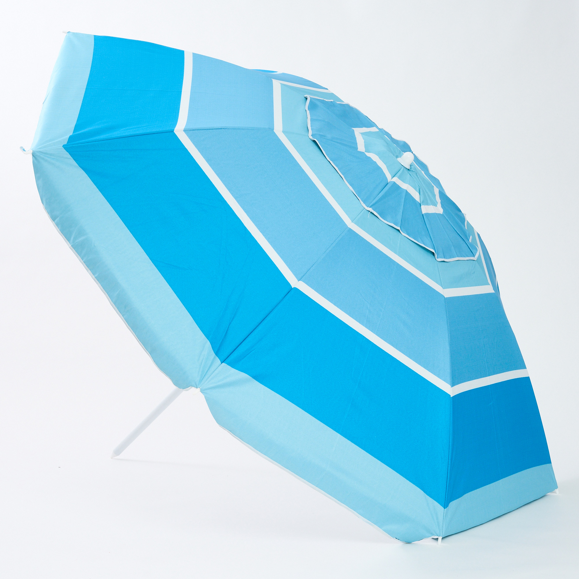 8-Panel UV-Coated Beach Umbrella