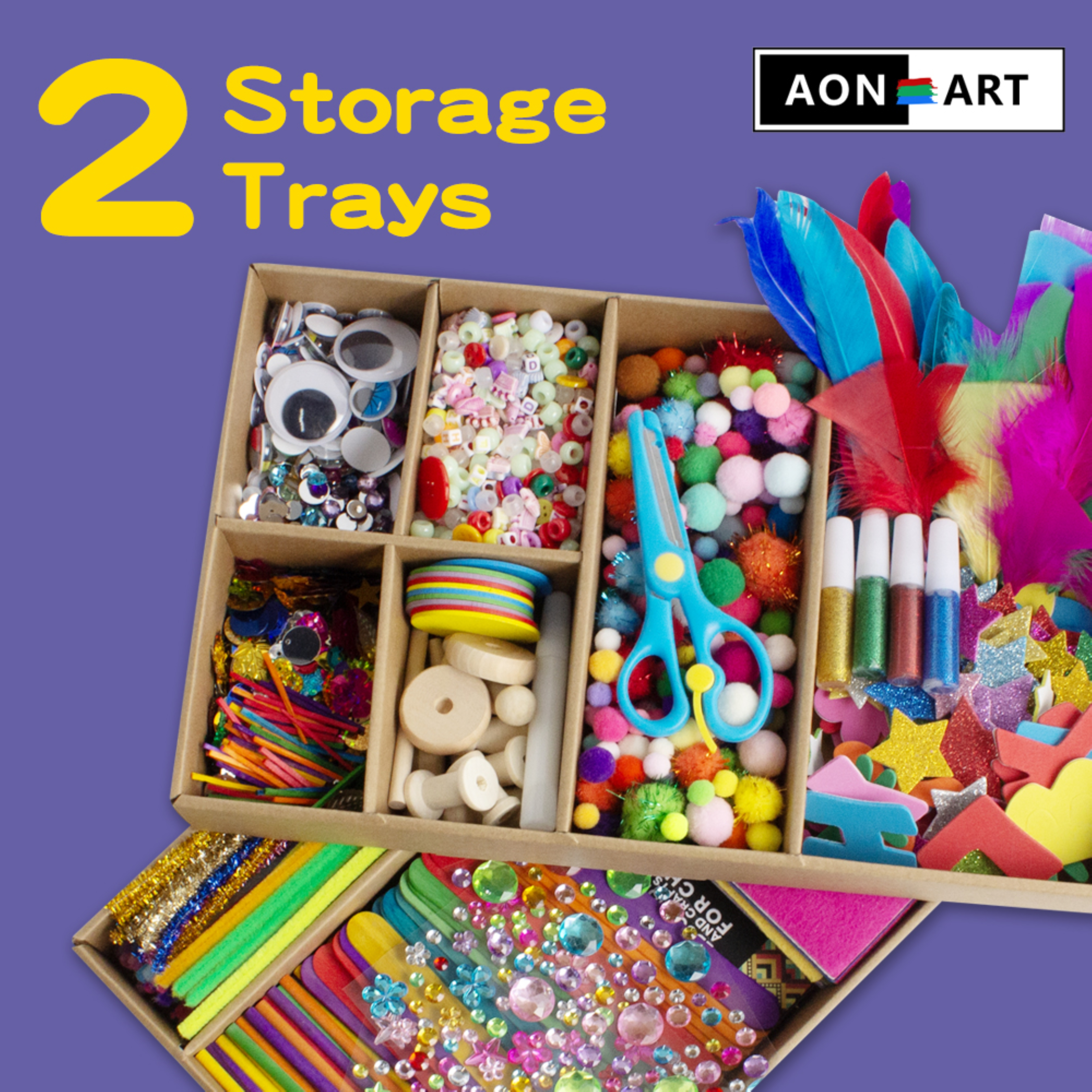 42% off on 3000-Piece Ultimate Arts Crafts Set OneDayOnly