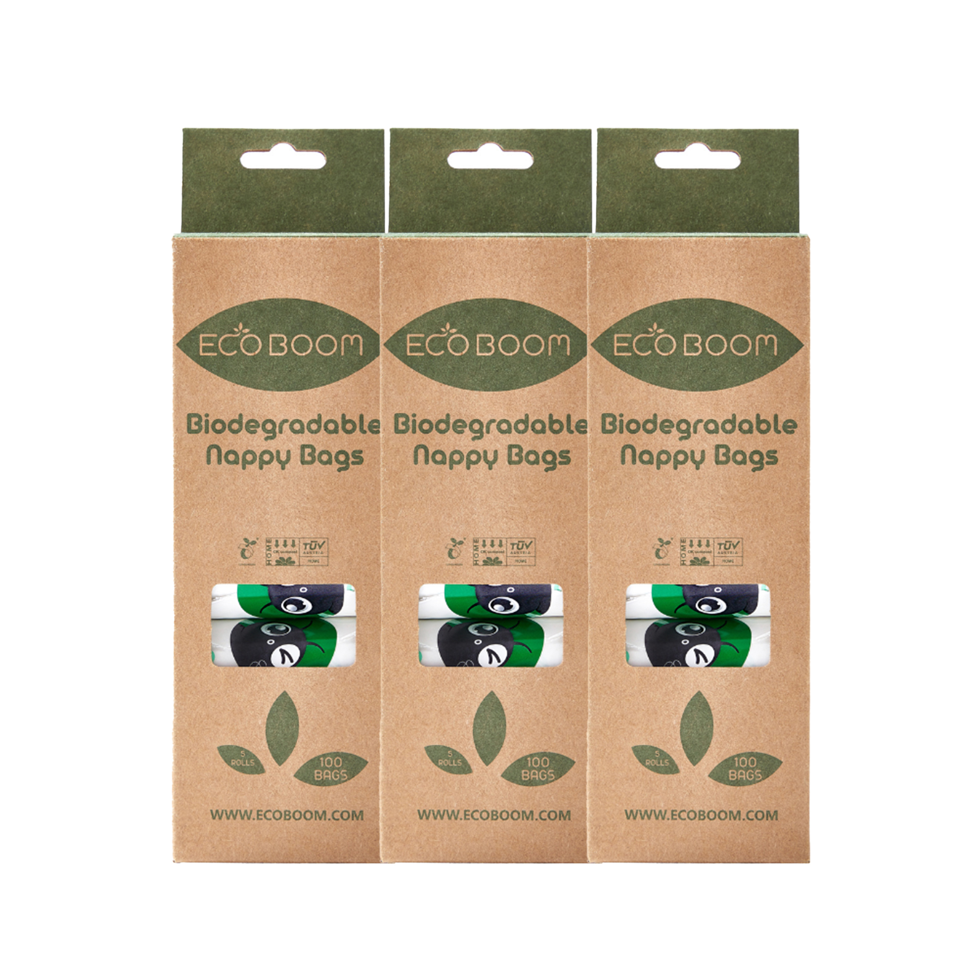 38% off on 3x 5's Biodegradable Nappy Bag Rolls OneDayOnly