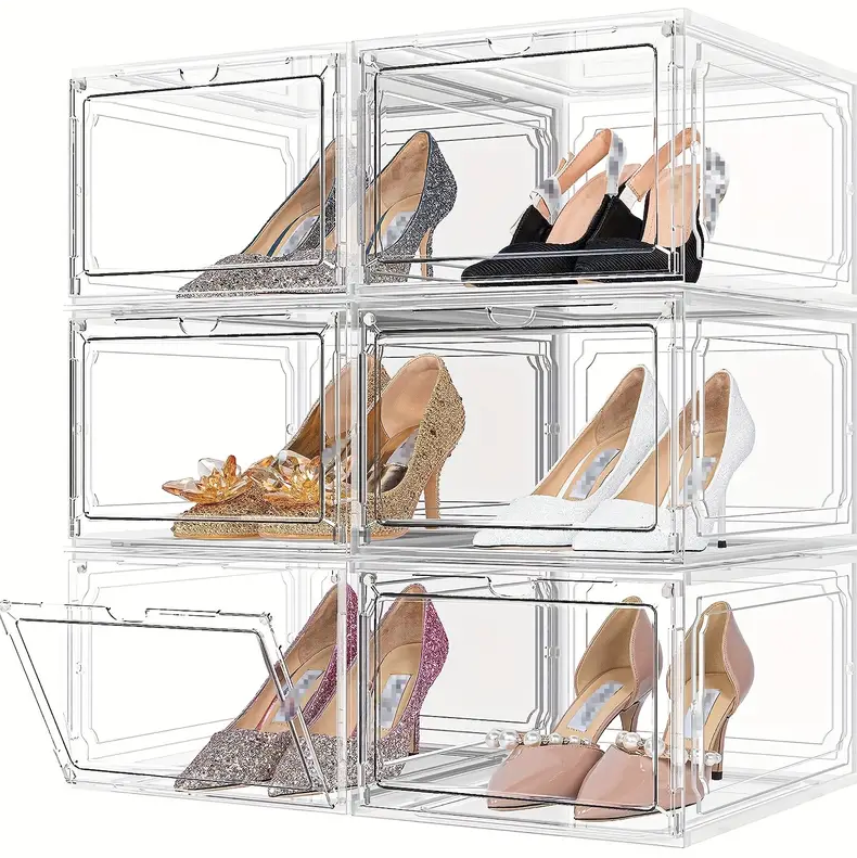 33% off on 6x Magnetic Stackable Shoes Boxes | OneDayOnly