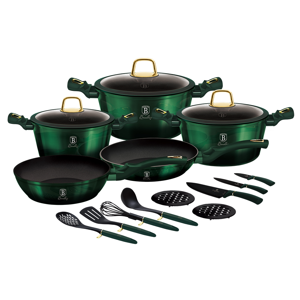 56% off on 17-Piece Non-Stick Cookware Set | OneDayOnly
