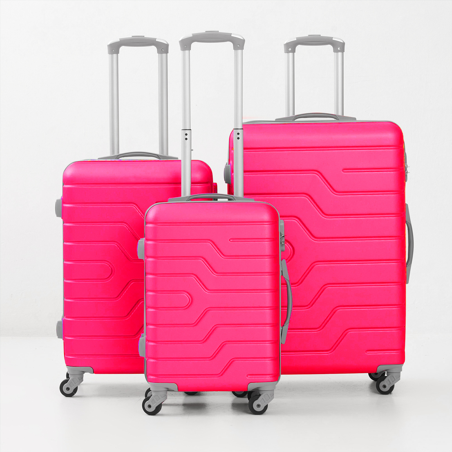 60% off on 3-Piece Hard Shell Luggage Set | OneDayOnly
