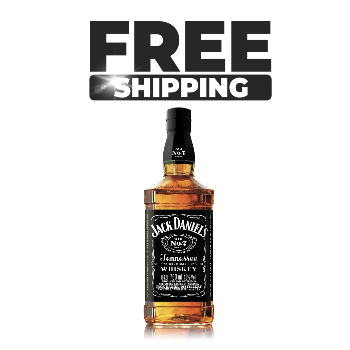 Jack Daniel's 750ml Old No.7 Tennesse Whiskey | OneDayOnly