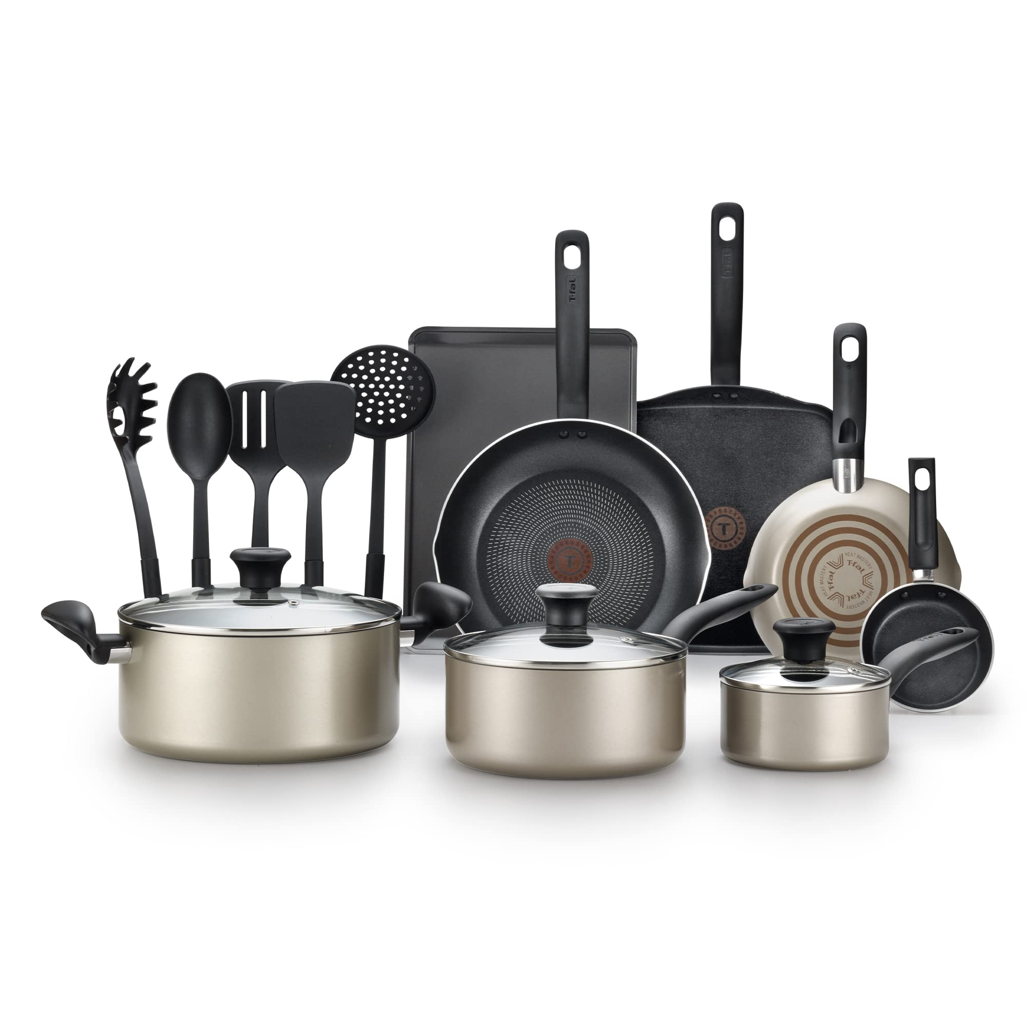 16-Piece Culinaire Non-stick Aluminum Cookware Set