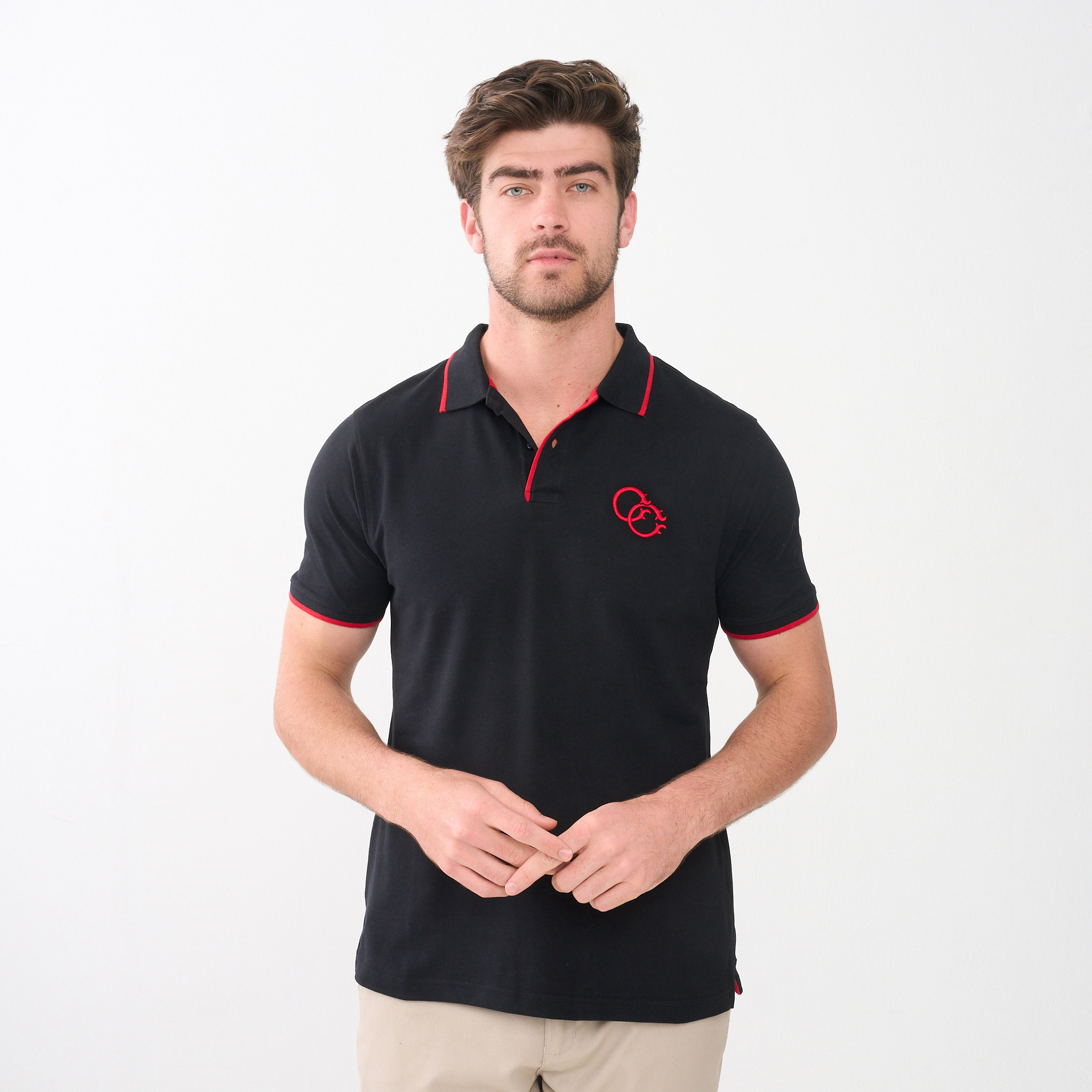 Black/Red Logo