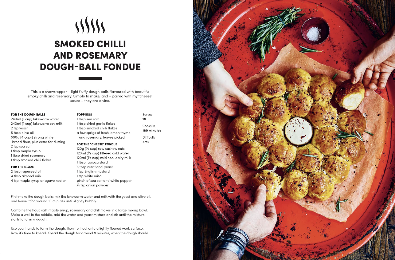 Avant Garde Festive Nut Roast Wreath Gaz Oakley Collection Books