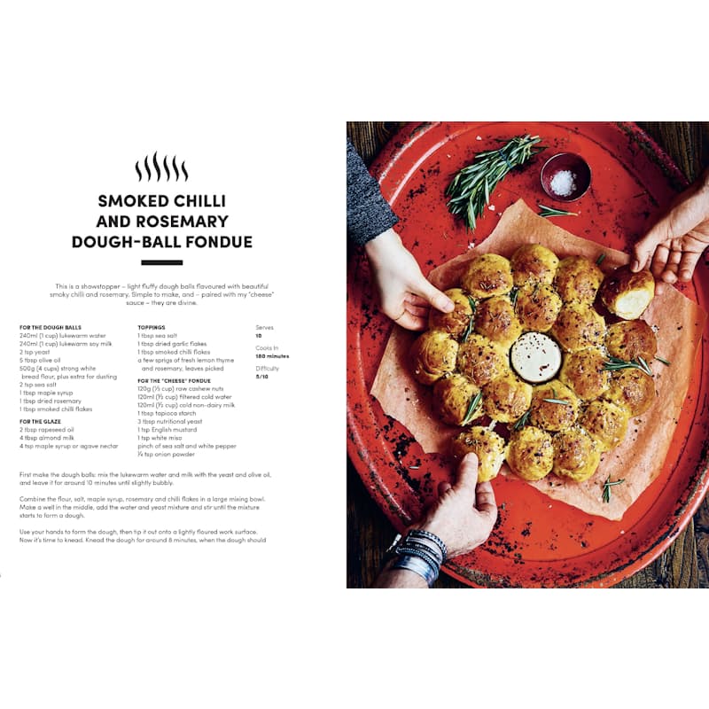 Avant Garde Festive Nut Roast Wreath Gaz Oakley Collection Books