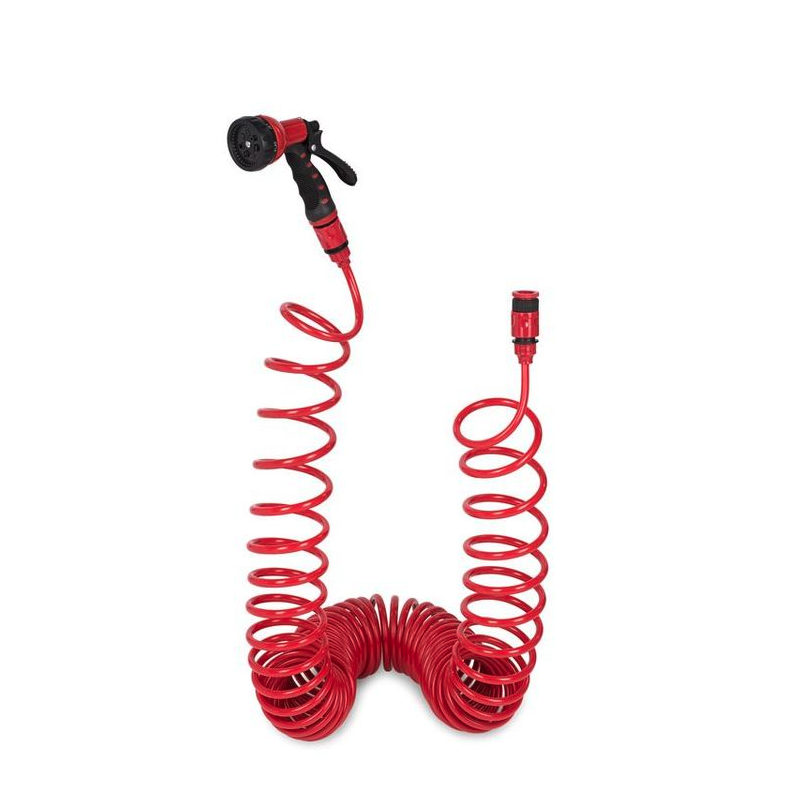 15m Spiral Garden Hose with Holder