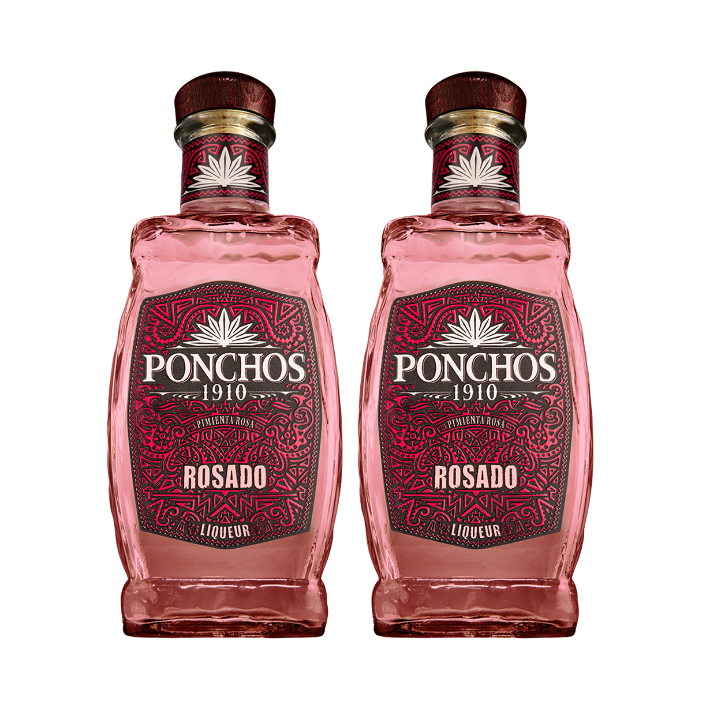 2x 750ml Rosado Tequila