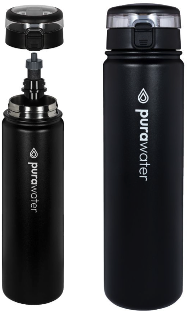 680ml Water Filtering Bottle