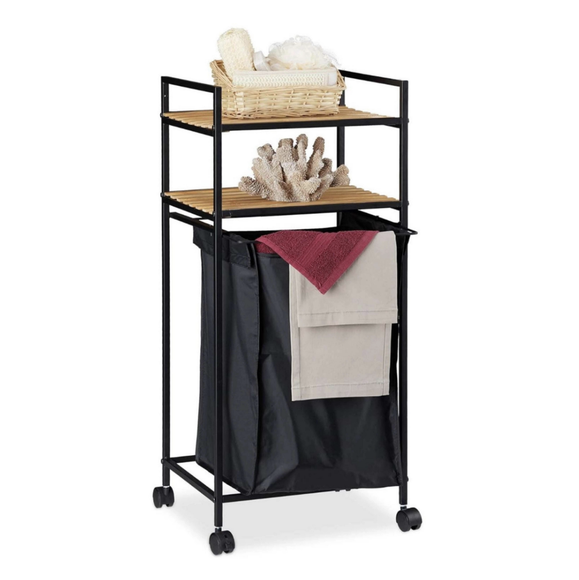 40% off on 2-Tier Shelf with Laundry Basket | OneDayOnly