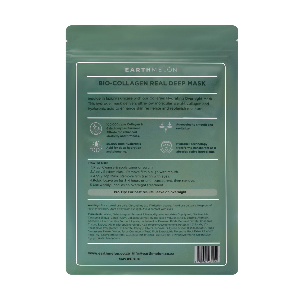 【OMILOVE♡ 】Collagen Mask 6枚入り 50% off on 4x Bio-Collagen Hydrogel Masks | OneDayOnly