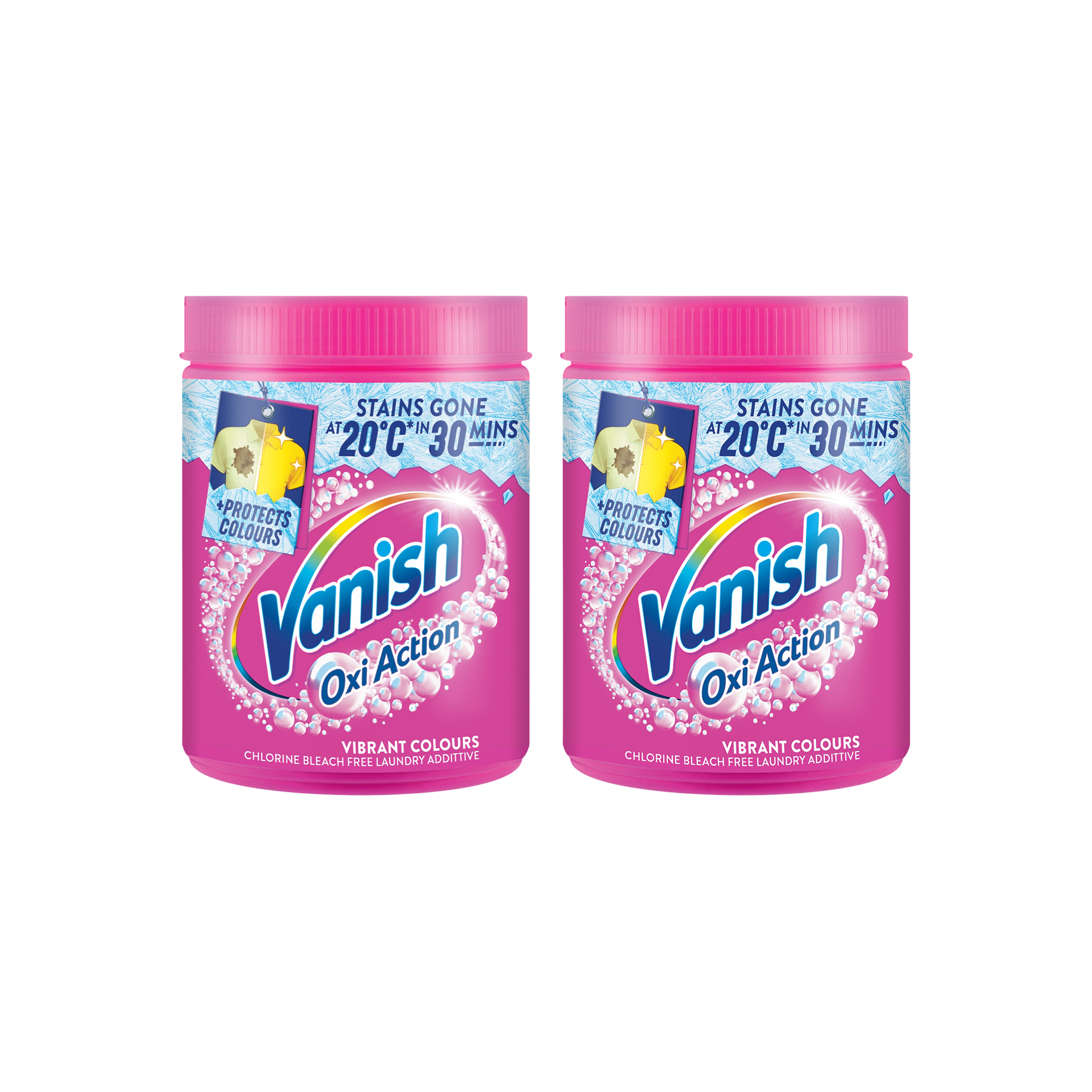 2x Power O2 Fabric Stain Removers