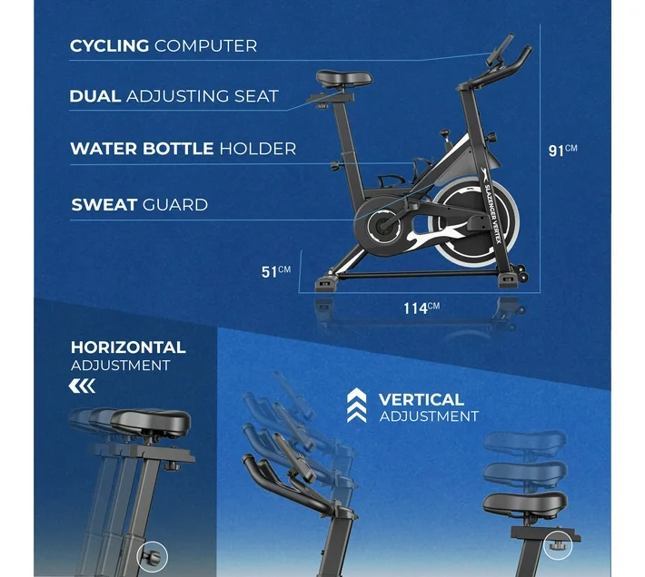 30% off on Slazenger Vertex Spin Bike | OneDayOnly