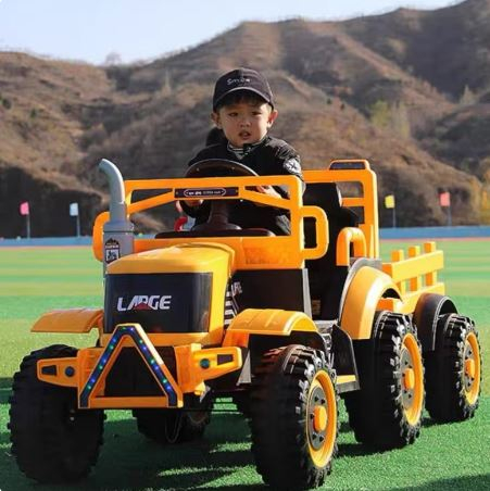 XL Electric Tractor and Trailer