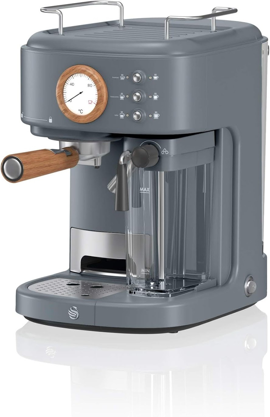 Nordic Slate Grey One Touch Espresso Maker